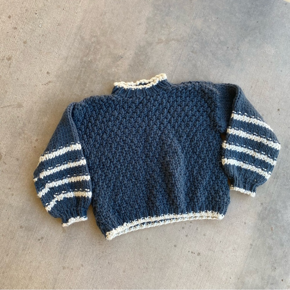 Handmade knitted sweater